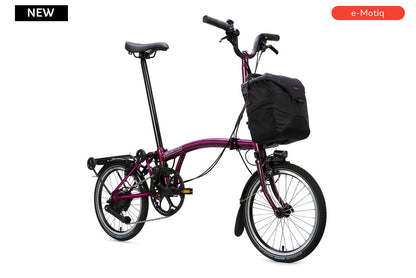Brompton Electric C Line 4-Speed - Amethyst Lacquer