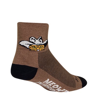 SockGuy Classic 3" Cuff Sock - Meowdy
