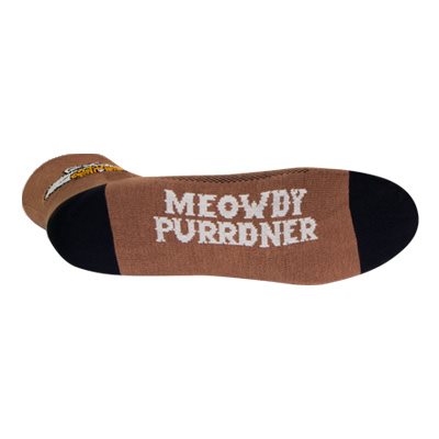 SockGuy Classic 3" Cuff Sock - Meowdy