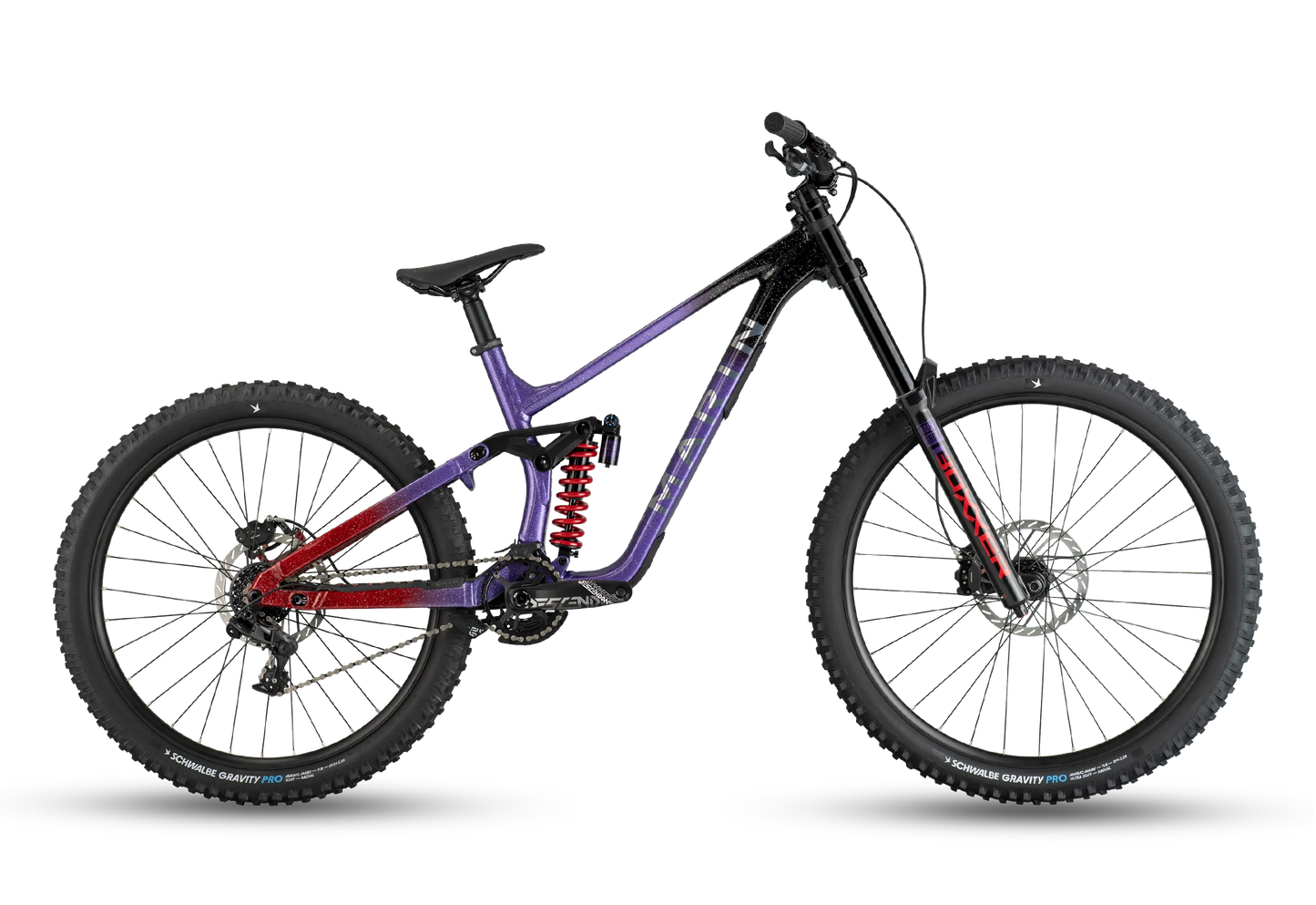 Marin Quake MX - Black-Purple-Red
