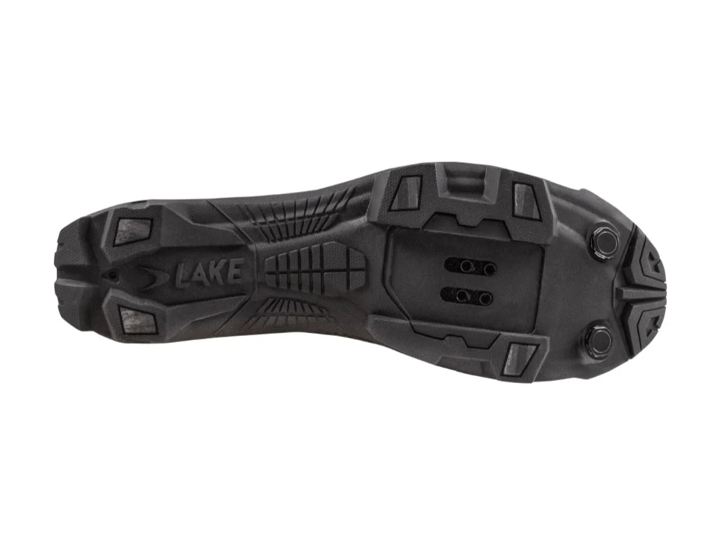 Lake MX242 MTB Shoe - Black-Silver