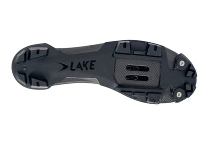 Lake MX30G Gravel Shoe - Wide - White Clarino