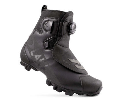 Lake MX146 SPD Winter Boot - Wide - Black-Black Reflective