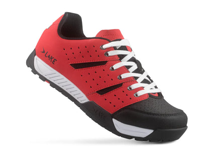 Lake MX169 MTB Shoe - Red-White