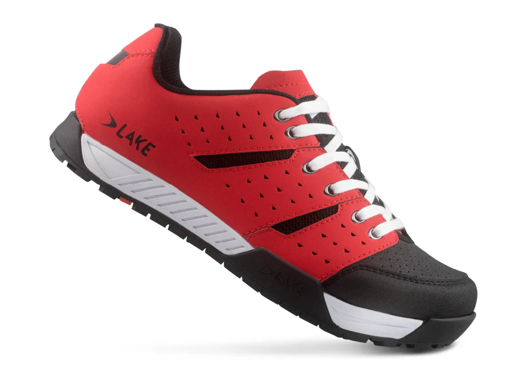 Lake MX169 MTB Shoe - Red-White