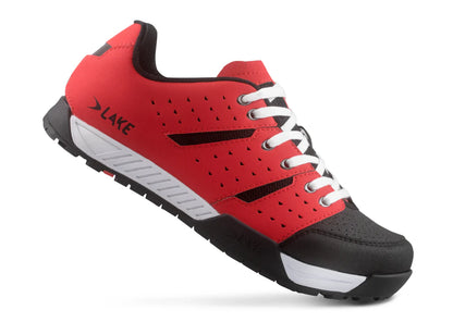 Lake MX169 MTB Shoe - Red-White