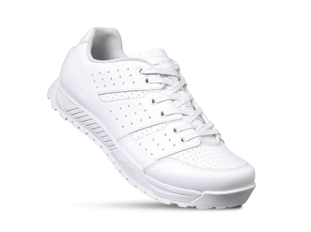 Lake MX169 MTB Shoe - White-White