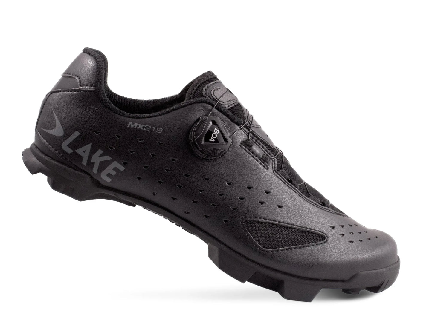 Lake MX219 MTB Shoe - Black-Gray