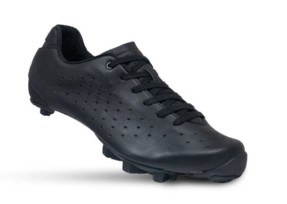 Lake MX21G Gravel Shoe - Wide - Black-Black