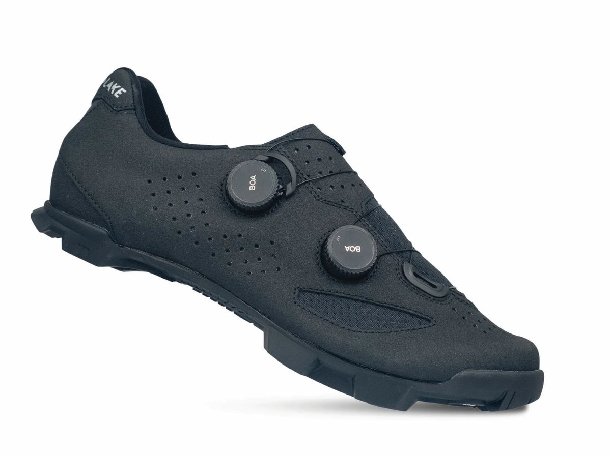 Lake MX239 Gravel Shoe - Black-Black