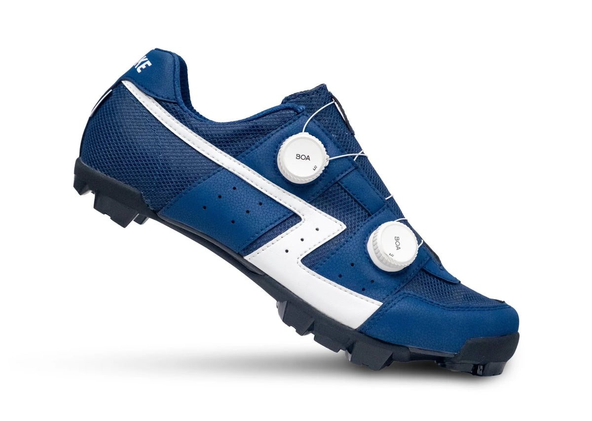 Lake MX30G Gravel Shoe - Mesh Blue-White