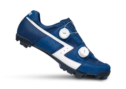 Lake MX30G Gravel Shoe - Mesh Blue-White