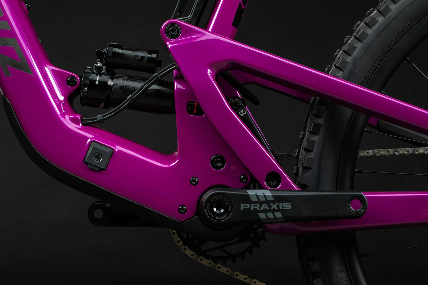 Santa Cruz Heckler SL Carbon MX - S Kit - Gloss Magenta - 2024 - Blem