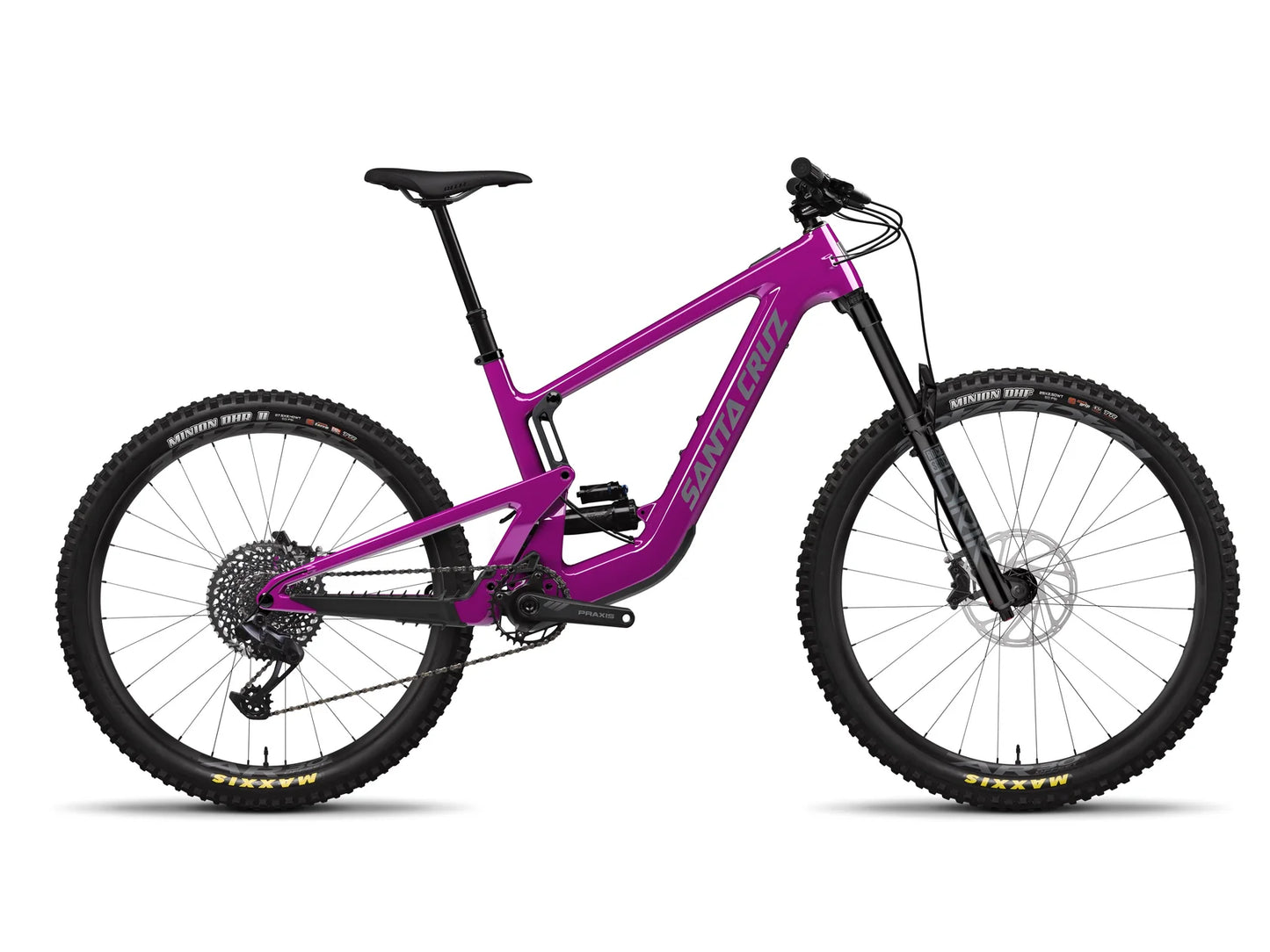 Santa Cruz Heckler SL Carbon MX - S Kit - Gloss Magenta - 2024 - Blem
