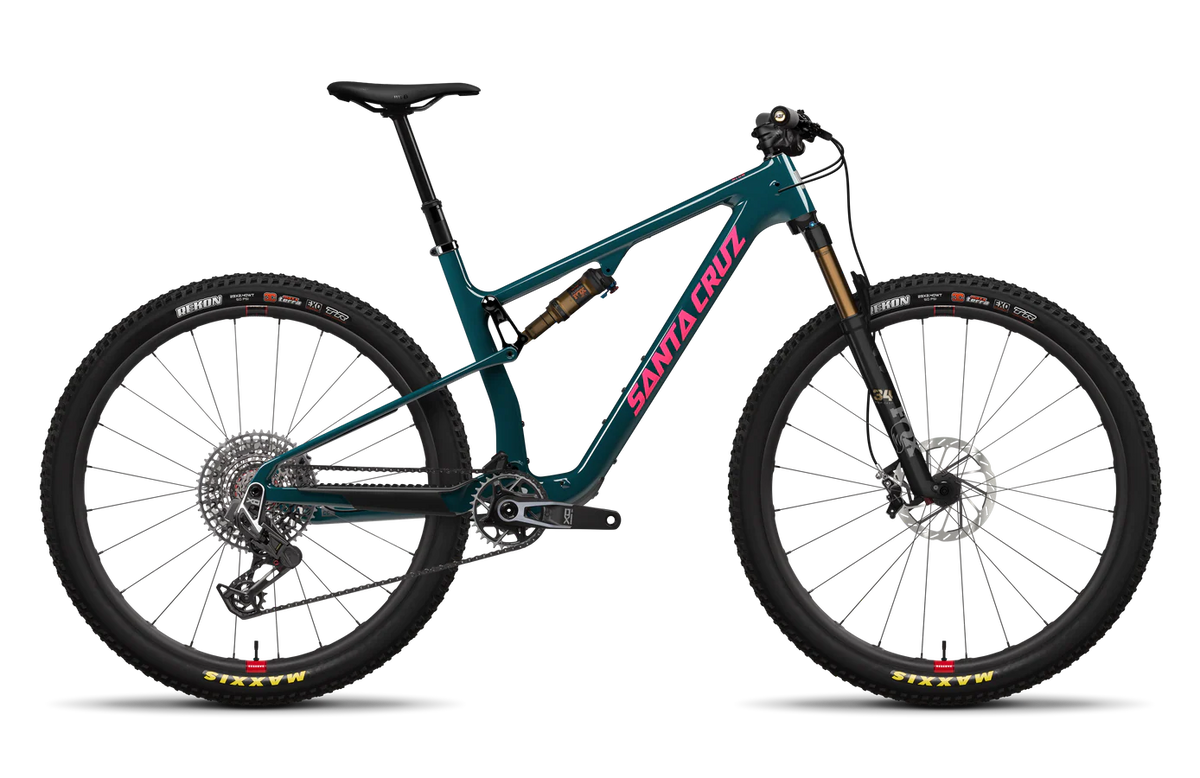 Santa Cruz Blur CC 29 - X0 AXS Trail Reserve - Gloss Dark Teal - 2025