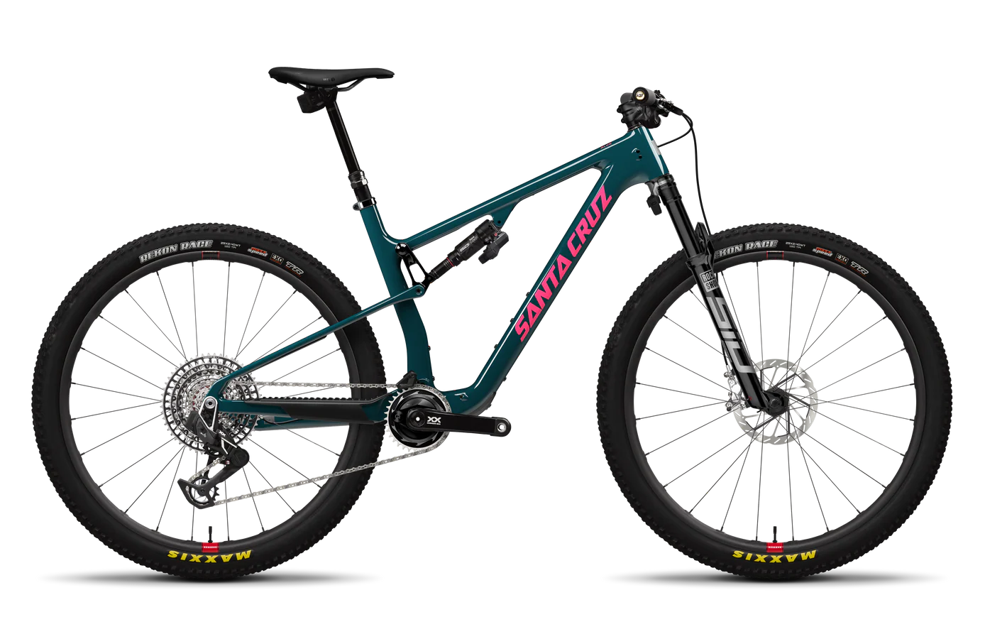 Santa Cruz Blur CC 29 - XX AXS Flight Attendant Reserve - Gloss Dark Teal - 2025