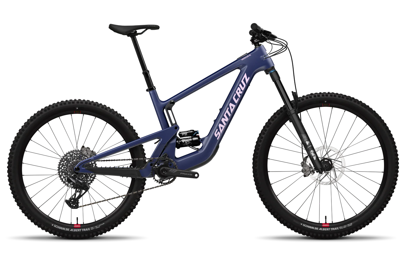 Santa Cruz Heckler SL Carbon MX - S Kit - Matte Dark Blue - 2025