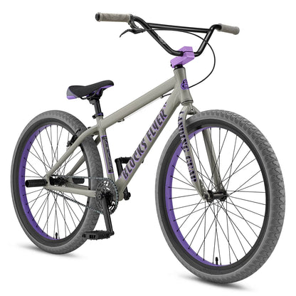 SE Bikes Blocks Flyer 26 - Matte Gray-Purple