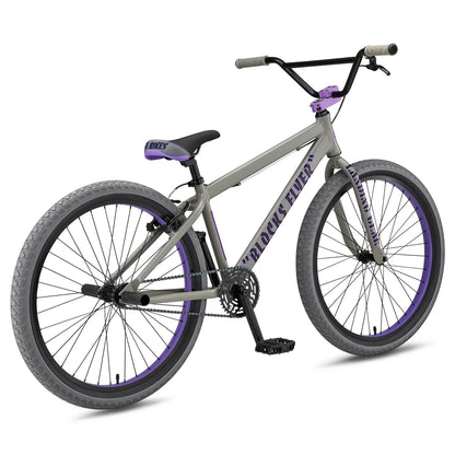 SE Bikes Blocks Flyer 26 - Matte Gray-Purple