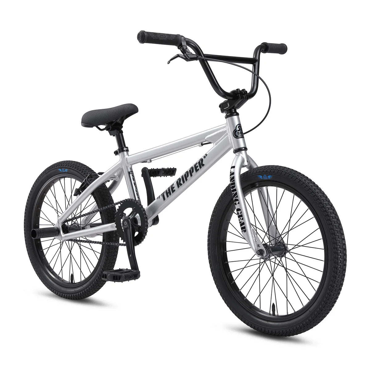 SE Bikes Ripper 20" BMX - Iced Out Silver