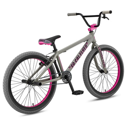 SE Bikes So Cal Flyer 24 - Matte Gray-Pink
