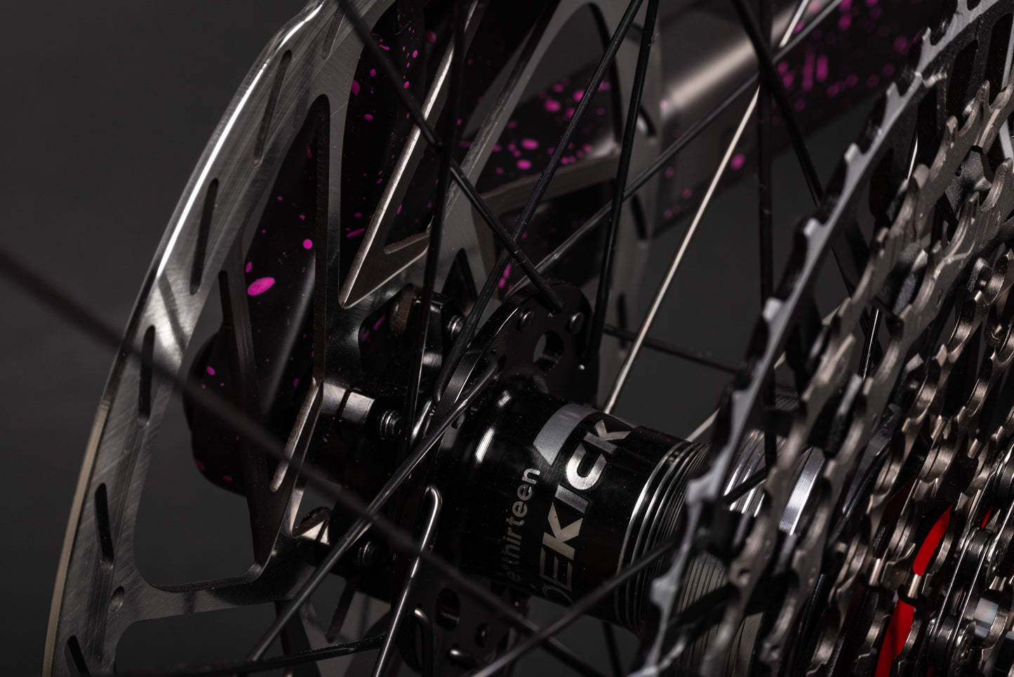 Santa Cruz Bullit CC MX - Podium Kit - LTD Edition - Black Pink Sparkle