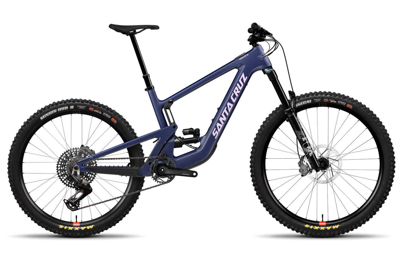 Santa Cruz Heckler SL Carbon MX - Stout Kit - Matte Dark Blue - 2025