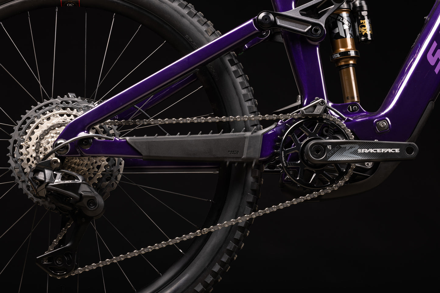 Santa Cruz Vala Carbon MX - XT Di2 Kit - LTD Edition - Gloss Deep Purple