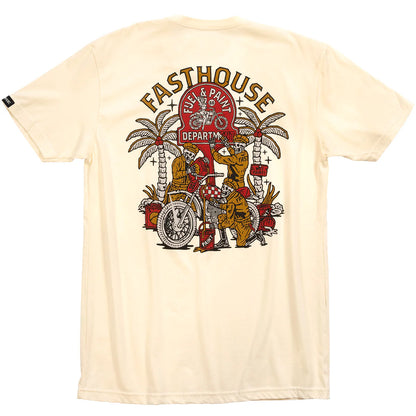Fasthouse Macabre Tee - Natural