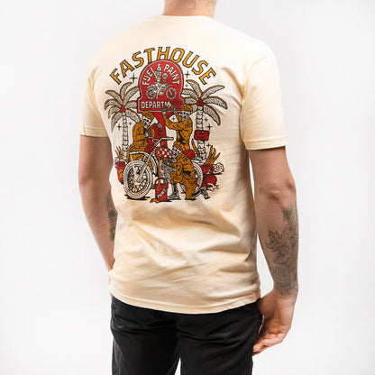 Fasthouse Macabre Tee - Natural