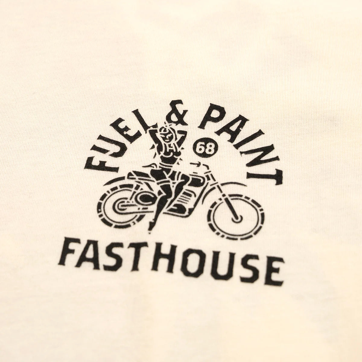 Fasthouse Macabre Tee - Natural