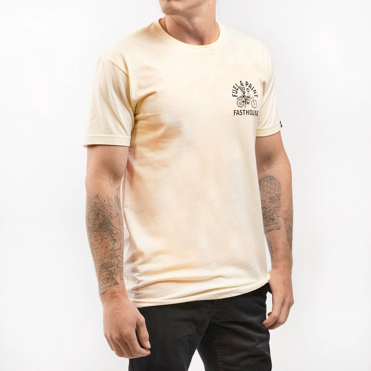 Fasthouse Macabre Tee - Natural