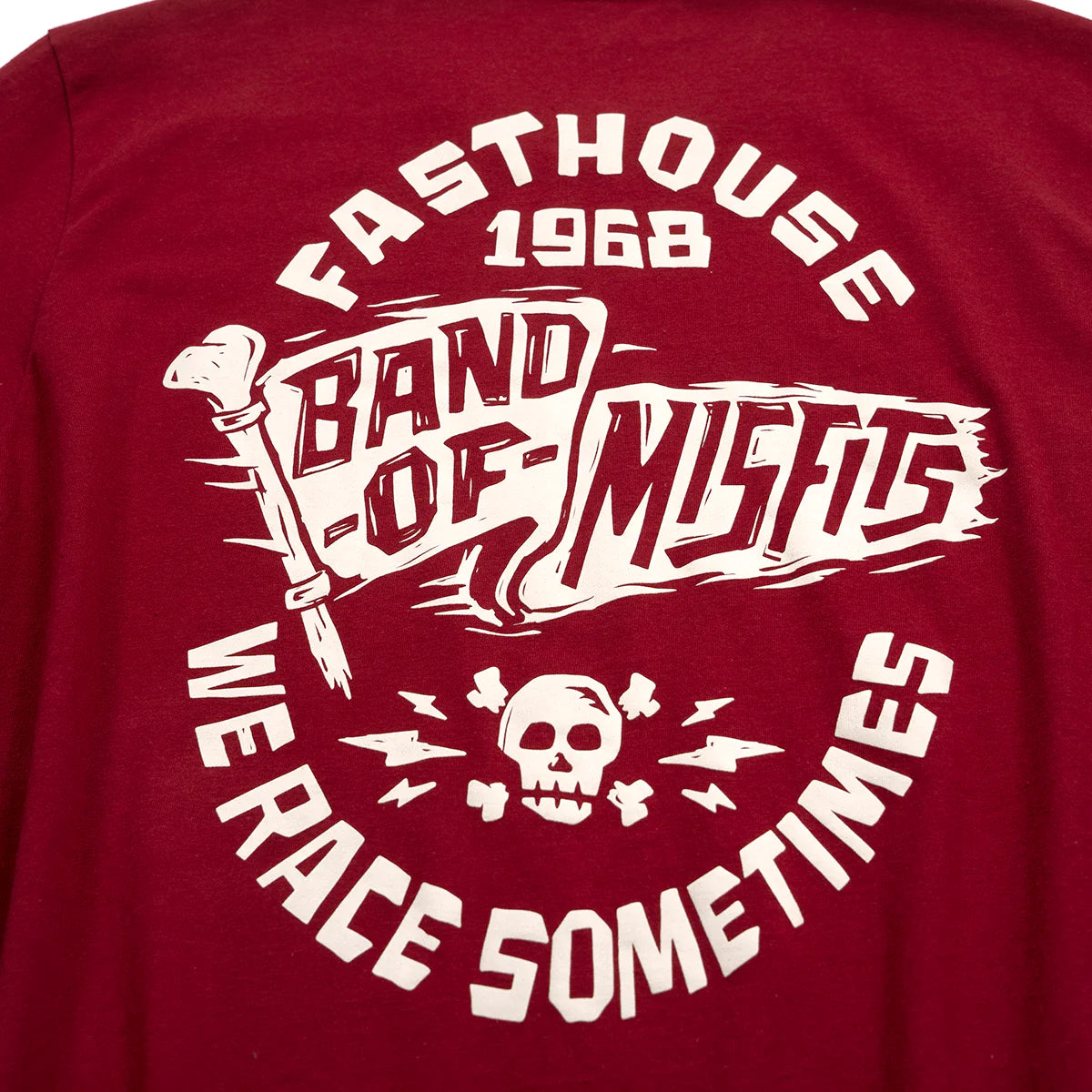 Fasthouse Marauder Tee - Youth - Cardinal
