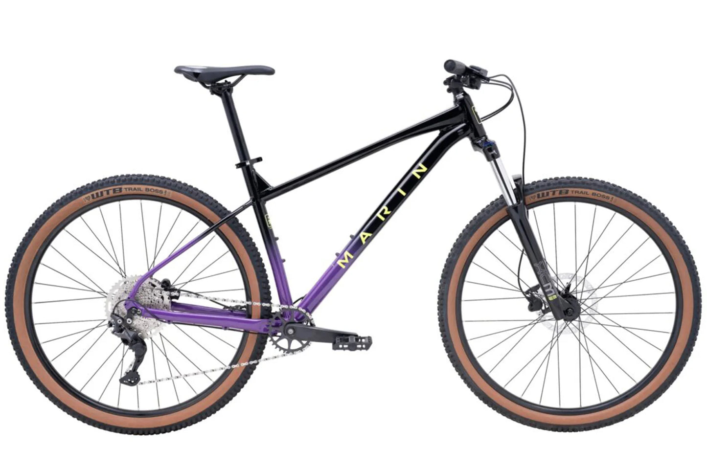 Marin Bobcat Trail 4 29 XC Trail Bike - Black-Purple - Blem