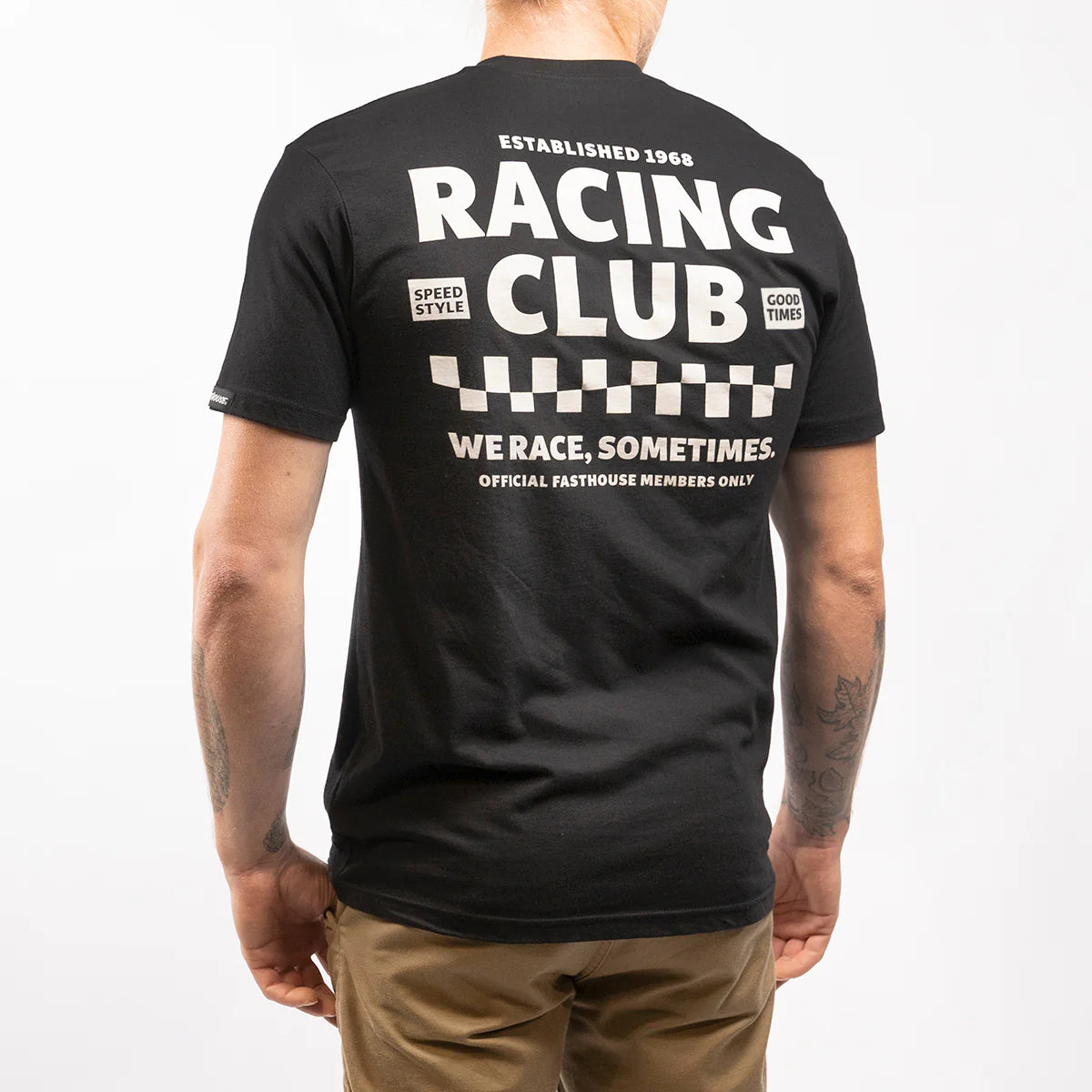 Fasthouse Members Only Tee - Black