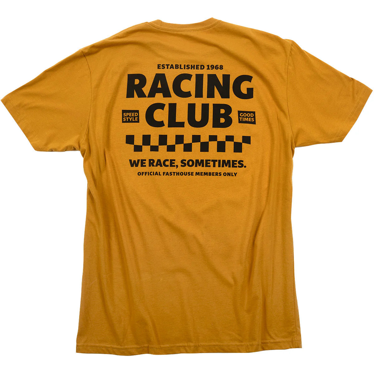 Fasthouse Members Only Tee - Vintage Gold