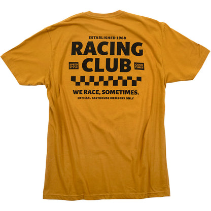 Fasthouse Members Only Tee - Vintage Gold