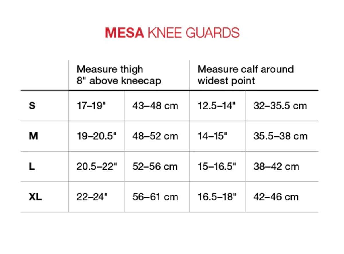 G-Form Mesa Knee Guard - Black