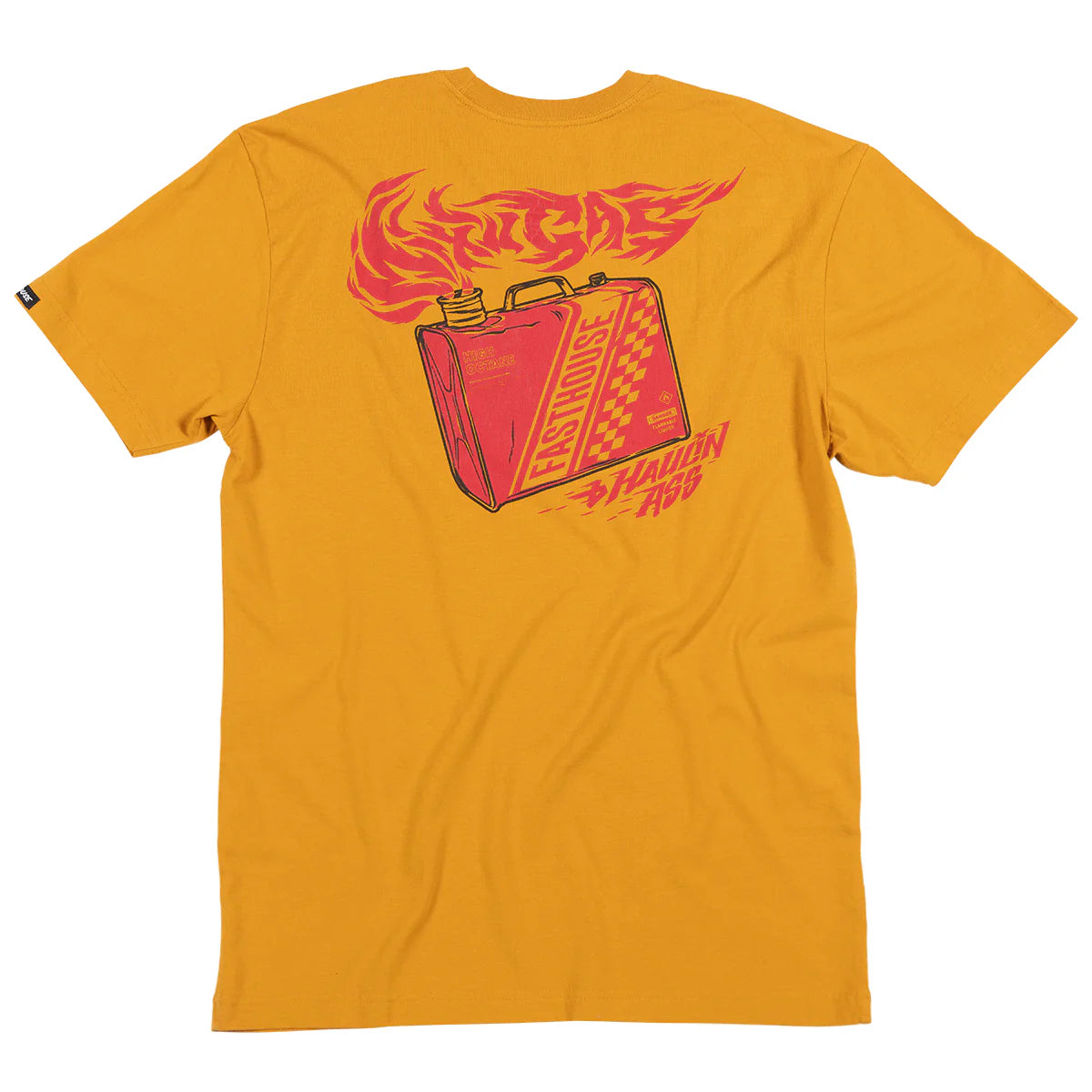 Fasthouse Mixin' Tee - Antique Gold