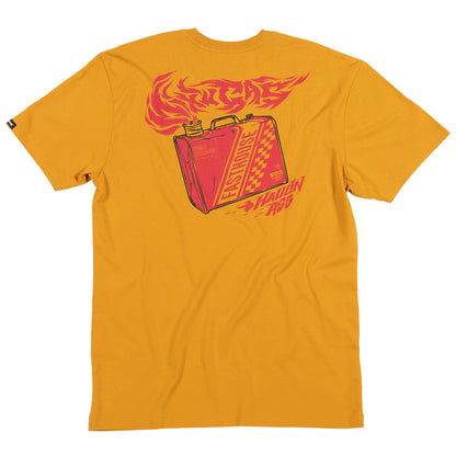 Fasthouse Mixin' Tee - Antique Gold