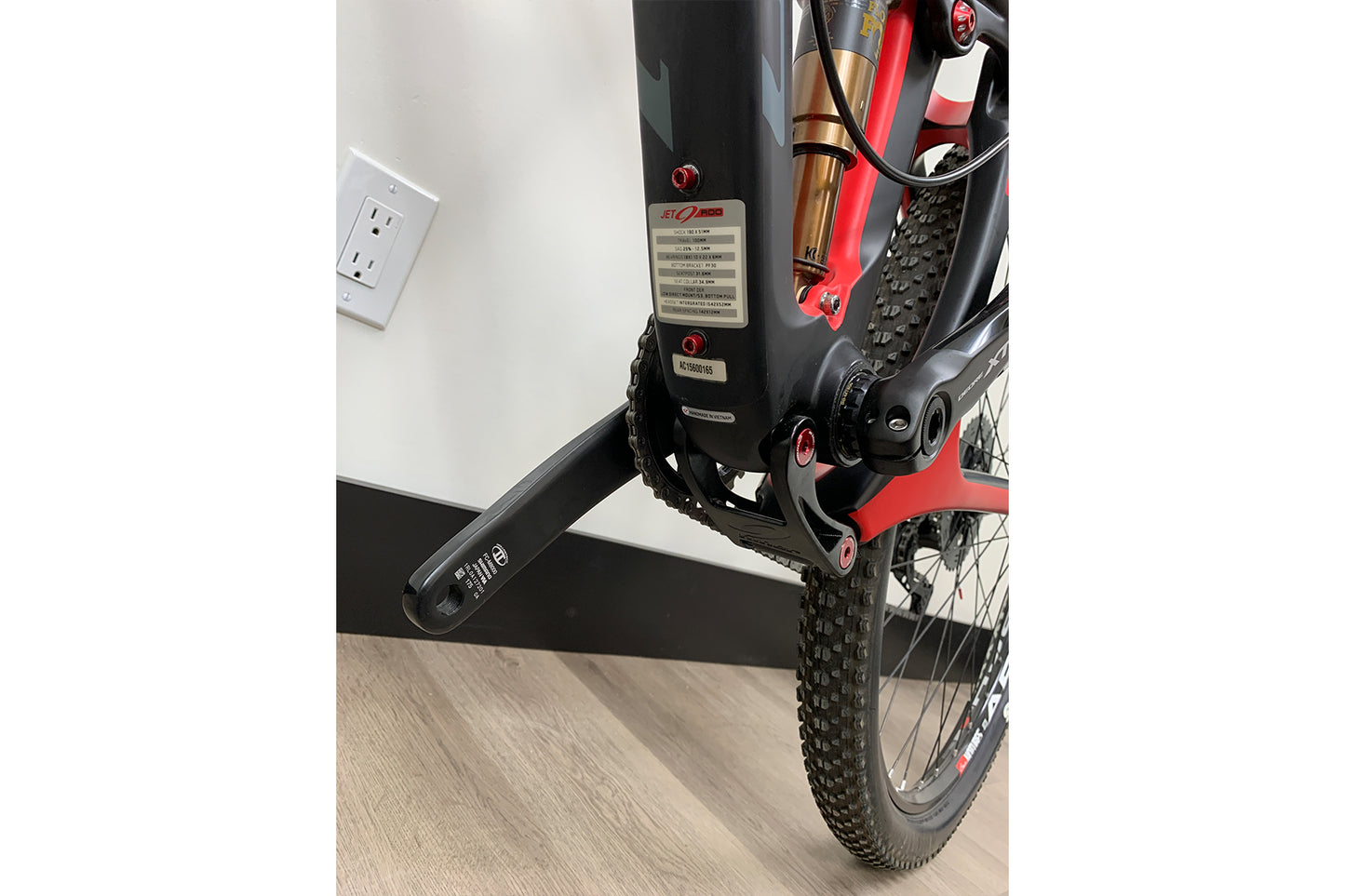 Niner Jet 9 RDO 27.5+ - 4-Star - XT - Carbon-Red - Demo1