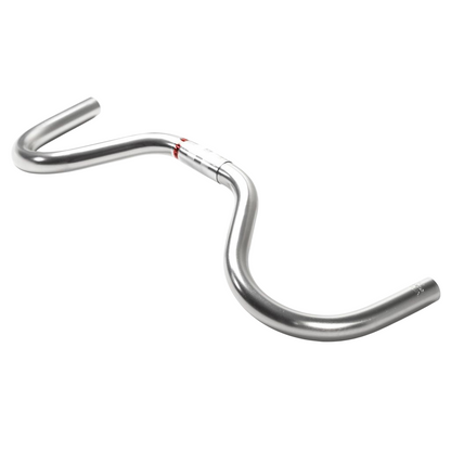 Nitto Moustache Alloy Handlebar - Silver