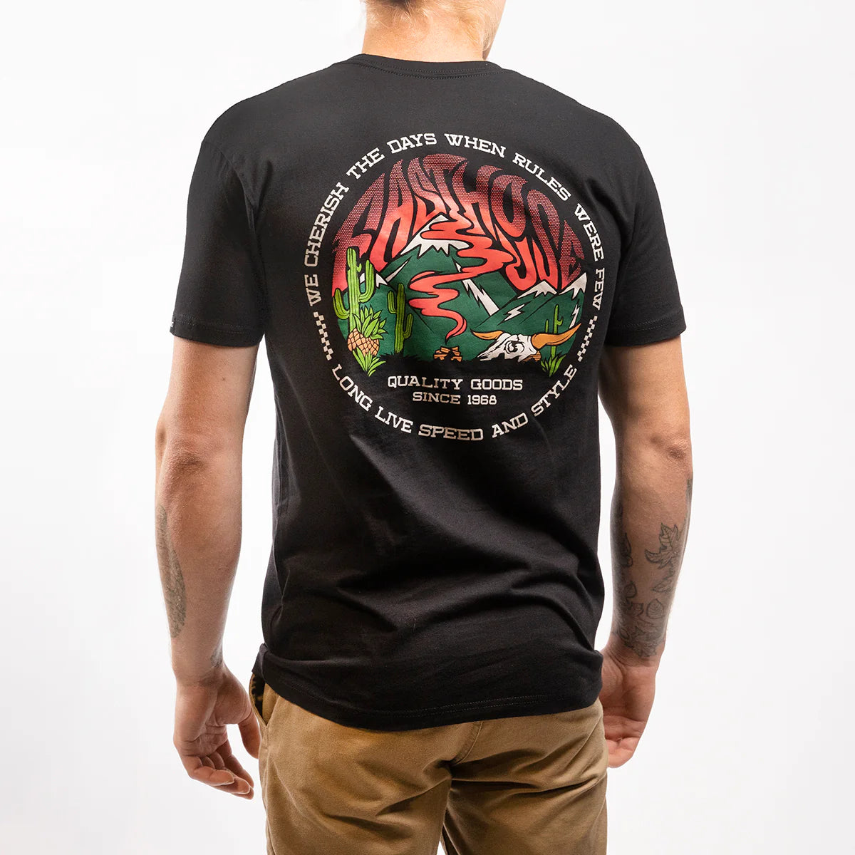 Fasthouse Nomad Tee - Black