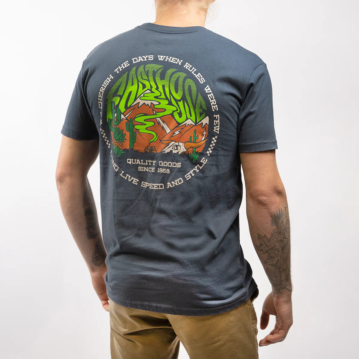 Fasthouse Nomad Tee - Indigo