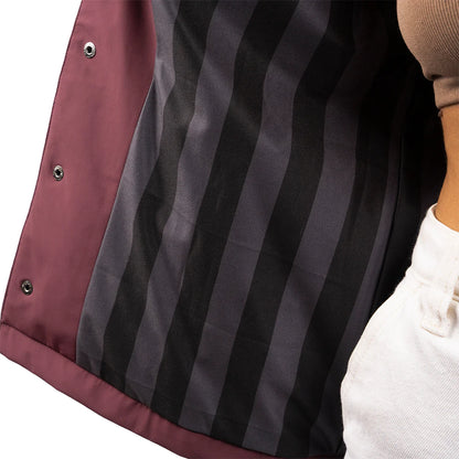 Fasthouse Novel Coaches Jacket - Womens - Maroon