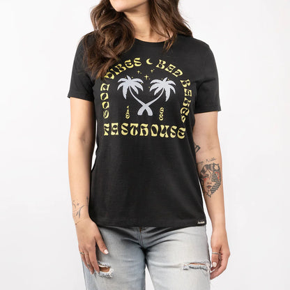 Fasthouse Oasis Tee - Womens - Black Mineral Wash