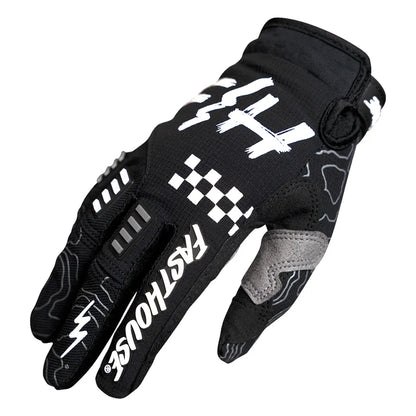 Fasthouse Off-Road Glove - Black-White