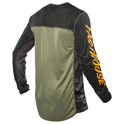 Fasthouse Off-Road Grindhouse Charge Jersey - Dusty Olive