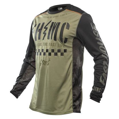 Fasthouse Off-Road Grindhouse Charge Jersey - Dusty Olive