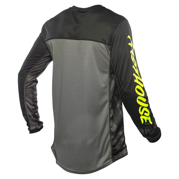 Fasthouse Off-Road Grindhouse Charge Jersey - Gray